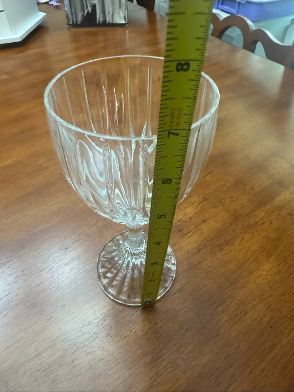 Mikasa Park Lane - set of 10 Clear Cut Crystal Wine Glass